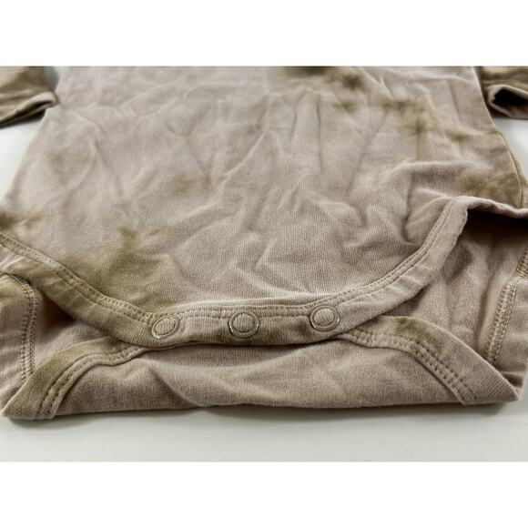 The Simple Folk Tie-dye The Long-Sleeve One Piece Snapsuit 9-12 Months - Picture 6 of 8